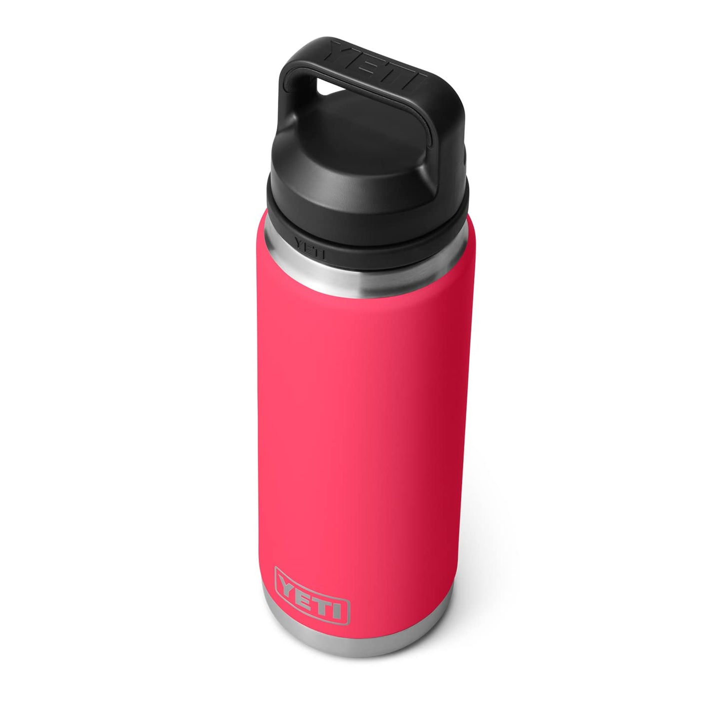 YETI Rambler 26 oz Bottle, Leakproof, Vacuum Insulated, Stainless Steel with Chug Cap, Bimini Pink