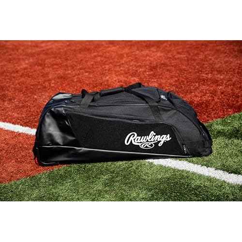 Rawlings | Workhorse Wheeled Equipment Bag | Baseball & Softball | Multiple Styles