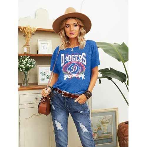 Vintage Dodgers Name Retro Style 70s 80s 90s Gift Men Women T-Shirt