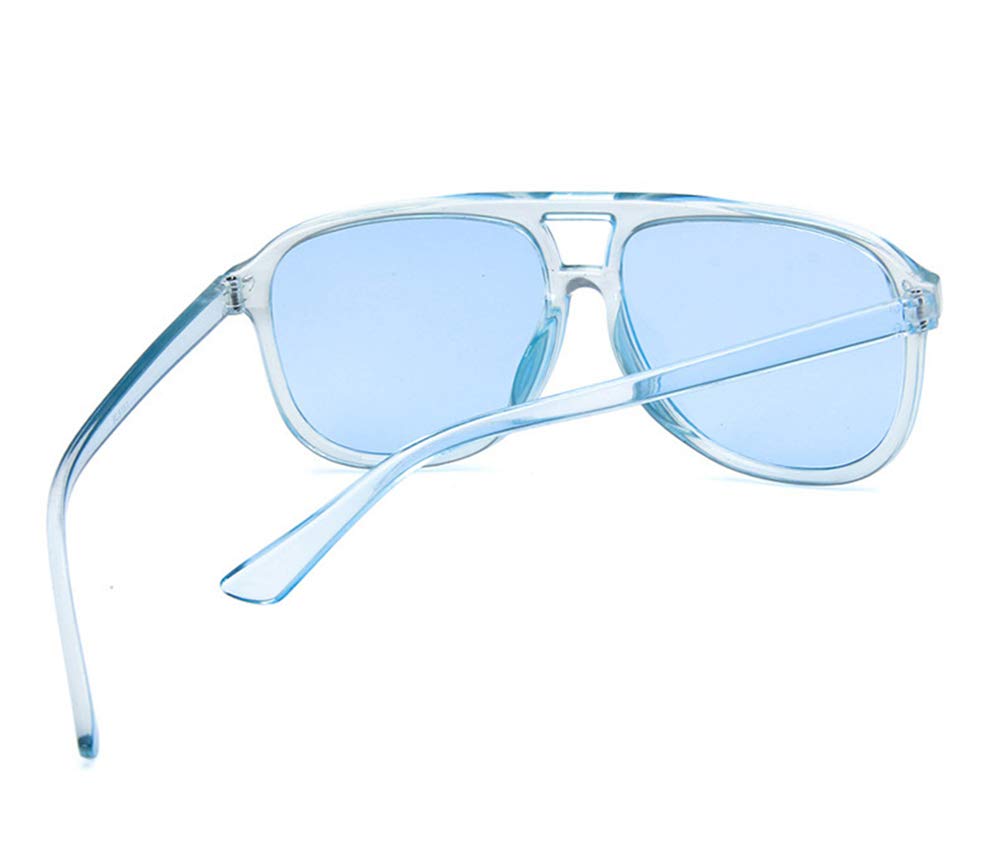 Unisex Sunglasses Fashion Blue Drive Holiday Rectangle Non-Polarized UV400