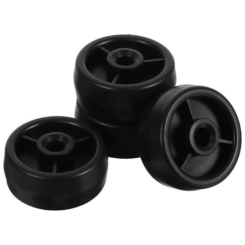 DECHOUS Heavy Duty Plastic Roller Wheel for Fitness Equipment Replacement Part for Treadmill Exercise Bike Home Gym Smooth Workout