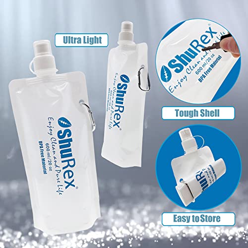 20oz Water Pouch Compatible with Sawyer Squeeze Mini Water Filter System