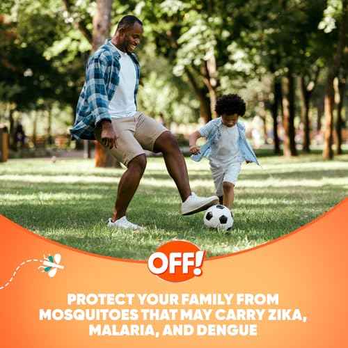 OFF! FamilyCare Mosquito, Tick, and Insect Repellent Spritz, Unscented Bug spray with Aloe-Vera, 7% Deet, 6 oz (Pack of 12)