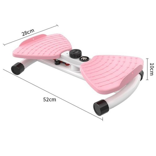Flexforge Pilates Twister,Core Trainer - Full Body Workout Waist Twisting Machine,With Resistance Bands For Women Men Small Fitness Ab Workout Equipment (Pink)