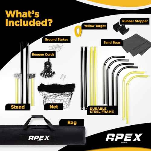 Adjustable Volleyball Rebounder Net 7x4 ft ? Bounce Back Training Equipment with Angle Customization for Practicing Volleying, Bumping, Spiking ? Durable & Portable with Travel Bag