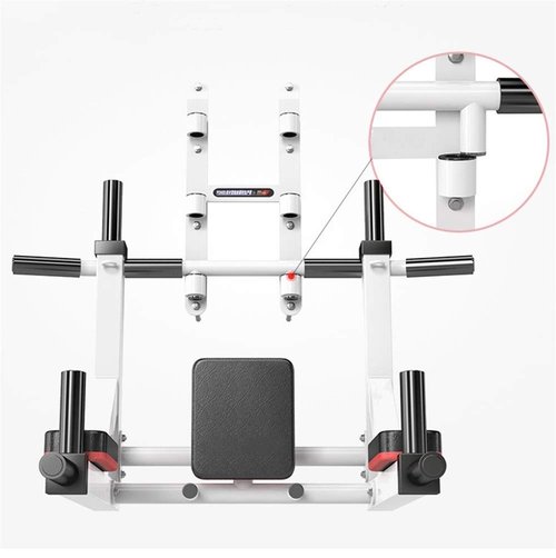 HAKENO Multifunctional Wall Mounted Pull Up Bar Chin Up bar,Dip Station for Indoor Home Gym Workout,Power Tower Set Gym Equipment 800LBS