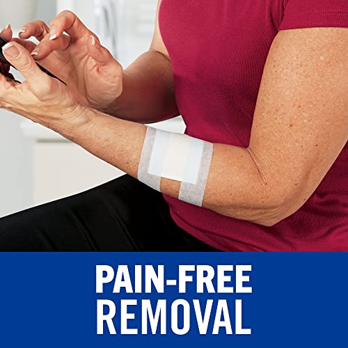 Nexcare Sensitive Skin Low Trauma Tape, 1 in x 4 yd, Pain-Free Removal, Hypoallergenic, 12 Rolls