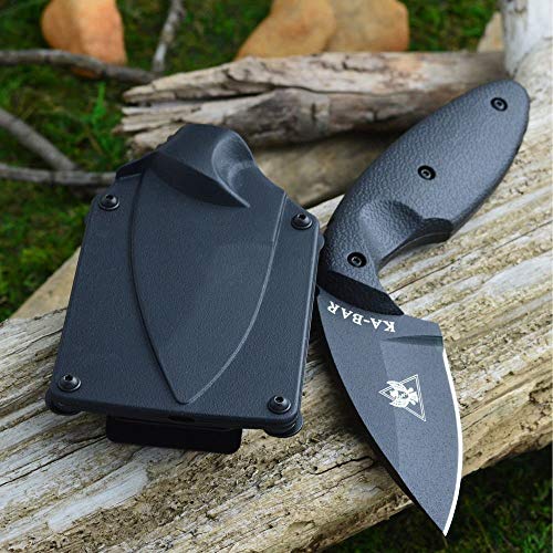 KA-BAR TDI Law Enforcement Knife Fixed Blade, Steel: AUS 8A stainless steel
