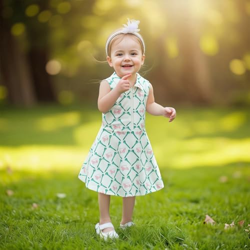 Toddler Girls Back to School Polo Dress - 5-6 Years White Variation