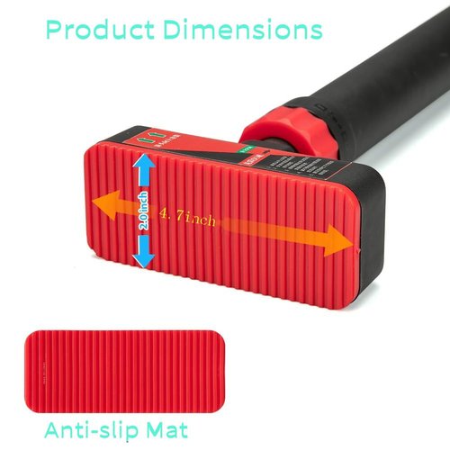 Adjustable Pull Up Bar for Doorway - Upper Body Workout Training Bar with Locking Mechanism, No Screw Installation, Portable Design, Max Load 440 Lbs, Fits 27.2"-36.2" Width for Upper Body Training