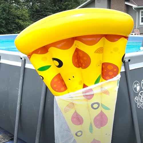 Poolside Perfection! 4-Pack Mesh Storage Bags for Toys, Pool Noodles, Vibrant Floats ? Organize Your Swim Gear in Style! (3 pcs Small Zipper Bags & One Large Opening Bag)
