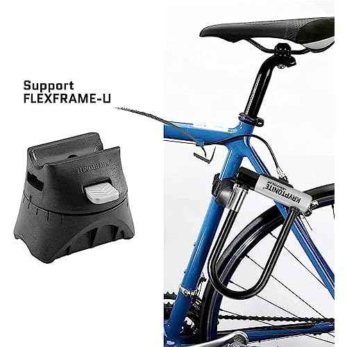 Kryptonite Kryptolok ATB Bike U-Lock, Heavy Duty Anti-Theft Sold Secure Gold U Lock, 12.7mm Shackle with Mounting Bracket and Keys, High Security Lock for Wide Tires E-Bike Scooter Road Mountain Bike
