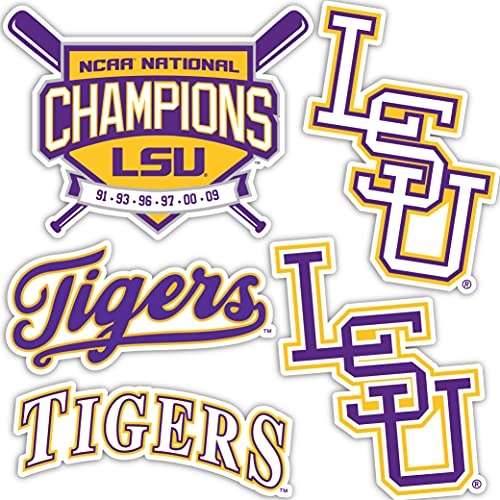 LSU Tigers Desert Cactus Vinyl Decal - Baseball Fan Sticker