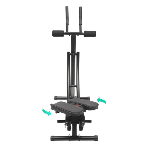 TMHWYP Ab Machine Abs Workout Equipment for Home Gym Fitness Core & Abdominal Trainers Foldable Core Abs Exercise Machine with LCD Display