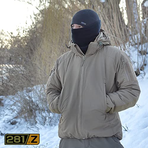 281Z Polartec Wind Pro Winter Skull Cap - Military Tactical Outdoor Sport - Watch Cap Fleece Beanie (Black)