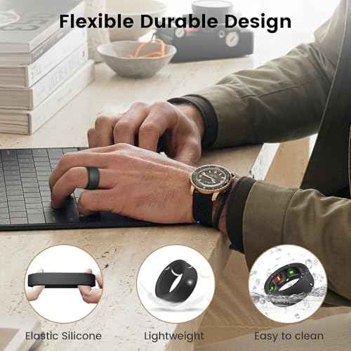 10 Pack Ring Cover Compatible with Oura Ring Gen 4/Ceramic, Oura Ring Gen 3, Anti-Scratch Elastic Silicone Oura Ring Protector Case for Men Women Working Out Gym (10Collors-1, S (6/7/8/9/10))