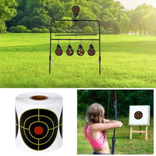 Green Shooting Targets Stickers 3-inch Reactive Splatter Targets 250 Pcs