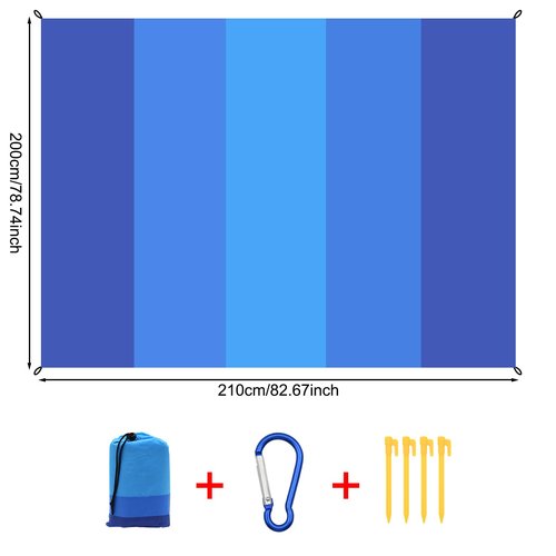 Zalaxt Waterproof Beach Blanket-Beach Mat -Suitable for Beach Travel,Camping,Picnic
