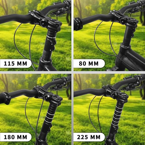 115mm Bike Stem Riser Extender for MTB 1-1/8 inch Handlebar Fork