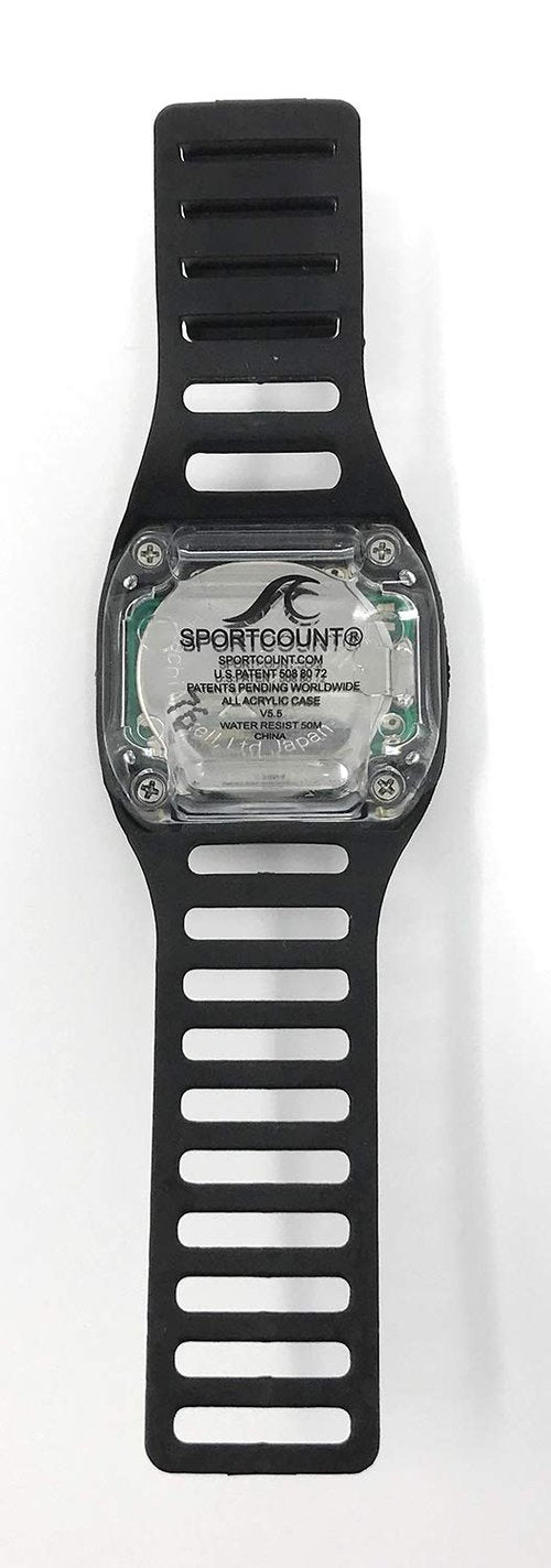 SC SPORTCOUNT LapCounter and Timer - Waterproof Lap Counter Timer for Swimming, Biking, Running Triathletes - Accurately Tracks Laps and Times to Help You Stay Focused