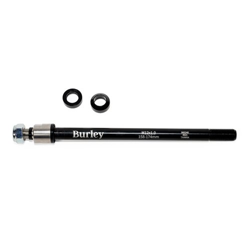 Burley Thru Axle,Black/Silver,12 x 1.0 (158-174mm)
