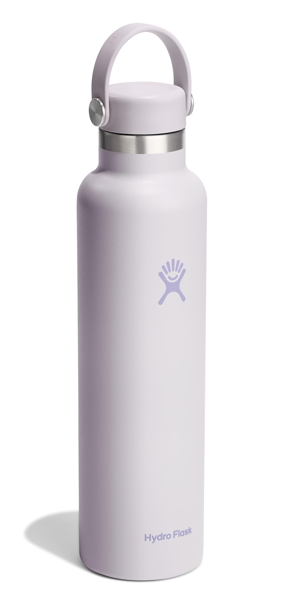 Hydro Flask Water Bottle - Insulated Stainless Steel - Non Spill, Leakproof in 24 Oz Cloud Pink