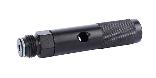AOOHYEO Paintball 12g Co2 Quick Change -Paintball Gun 12 Gram Carbon Dioxide Cartridges Cylinder Adapter Bottle Black Valve Cartridge Adapter (Black)