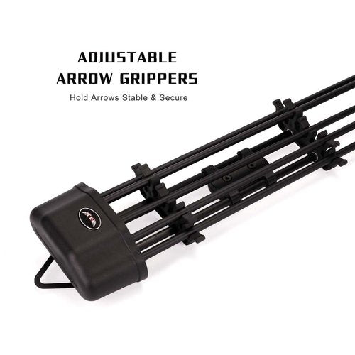 LWANO 5 Arrow Quiver,Archery Compound Bow Quiver for Hunting with Quick Release