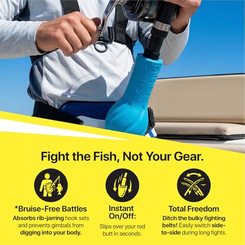 Luna Sea Big Game Cush-It Floating Offshore Fishing Rod Butt Cushion - Silver