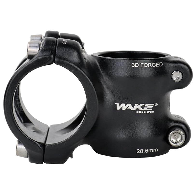 Bike Stem 31.8mm x 35mm 7° Aluminum Alloy Short Handlebar Stem for Mountain, Road & BMX - LiteOne