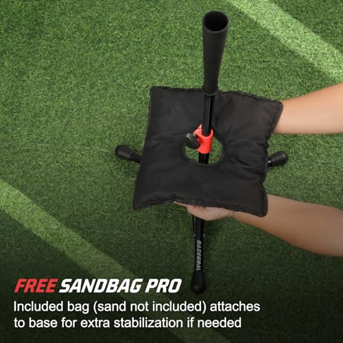 2-Pack Baseball Weighted Sandbag for Batting Tee, Adds Stability & Durability