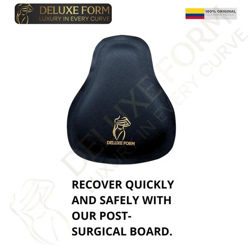 DELUXE FORM Ab Board Post Surgery – Pear-Shaped Abdominal Binder Compression Board for Tummy Tuck, Lipo Foam Support for Post Surgical Recovery, BBL Accessories, Fajas Colombianas Moldeadoras