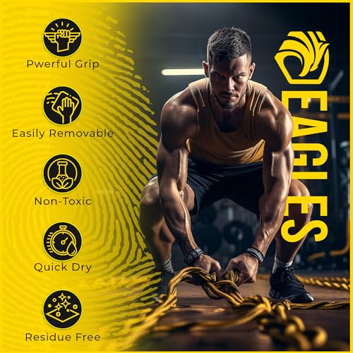 EAGLES Pro Grade Liquid Chalk for Gym, Climbing & Workout - Dry Hands 1 Pack