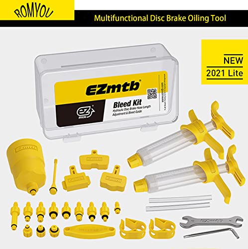 Bike Brake Bleed Kit with Plastic Joint for Shimano Magura Tektro SRAM