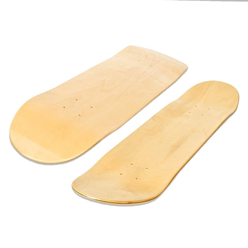 Maple Skateboard Decks Double Tail – Light Decks with Free Grip Tape, 8" x 31.75" (2 PCS)