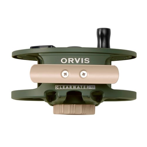 Orvis Clearwater Reel & Spools III 3-Pack: Lightweight Fly Fishing Reels with Extra Spools, Durable Construction, Smooth Drag System, Dark Pine