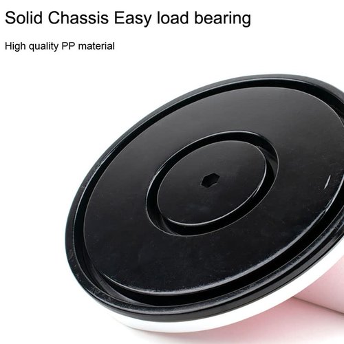 AGGICE Waist Twister Board for Exercise Waist, Intelligent Magnetic Massage Waist Disc with Counting Display Load Bearing Pressure Rotating Board