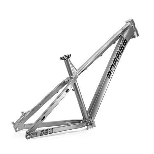 BSFHQS Dirt Jump Bike Frames 27.5er Aluminum Alloy Mountain Bikes Disc Brake Frame 17in AM/DH Trail Hardtail Bike Frame 12 * 142mm Thru Axle Frame BSA BB73mm(Titanium)