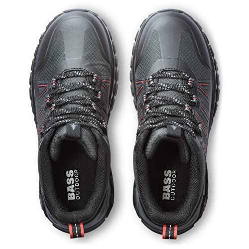 BASS OUTDOOR womens Peak Webbing Hiker MAnkle Boot