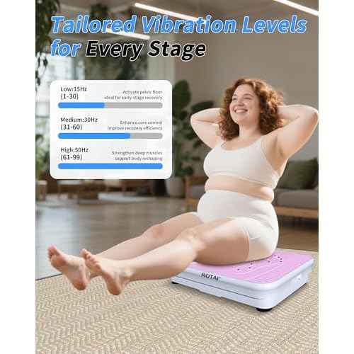Shake Plate Vibration Exercise Machine for Lymphatic Drainage Massager & Weight Loss, 400 lbs Capacity Whole Body Vibrating Plate Workout for Women and Men