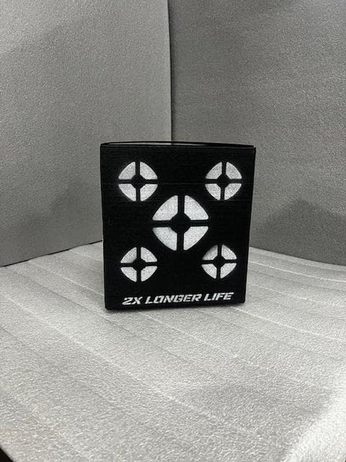 Delta McKenzie EZ Pull 4 Sided Crossbow Archery Target Greenline 4-Sided Archery Target - 18"x16"x11" Premium Mo'Foam Block Lasts 2X Longer, Integrated Handles, Made in USA for Compound & Crossbow