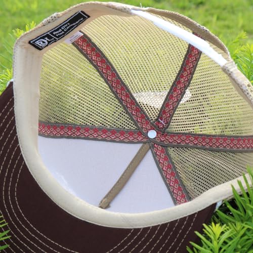 Old Skool Cool Adjustable Snapback Hat - Duck Camo/Tan