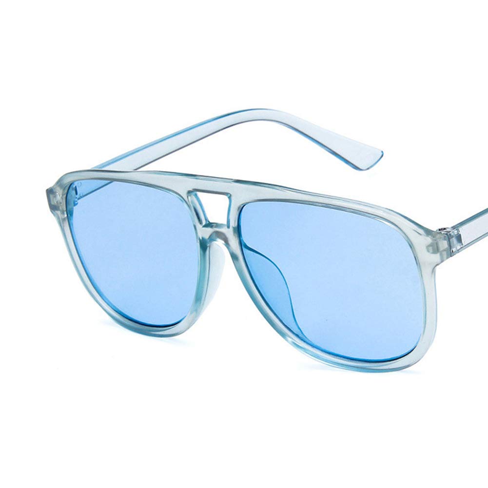 Unisex Sunglasses Fashion Blue Drive Holiday Rectangle Non-Polarized UV400