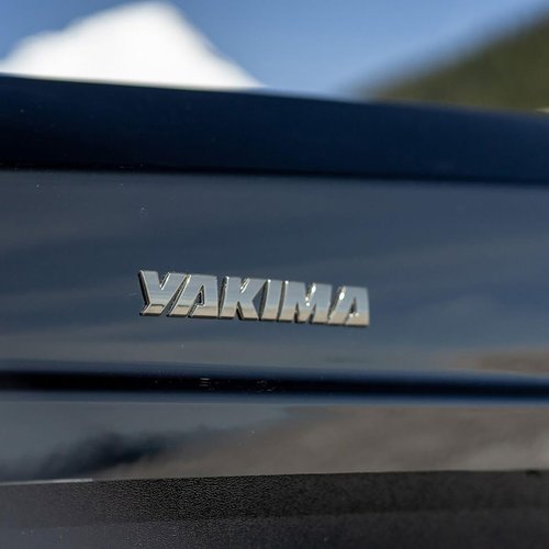 Yakima CBX XXL 21.5 Cubic Foot Vehicle Rooftop Premium Cargo Rugged Carrier Gear Box with Dual Sided Opening and SKS Security Locks, Black