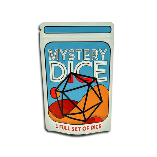 1985 Games Mystery Dice, DND Dice Set of 7 Polyhedral Dice, Wide Range of Patterns, Gaming Dice, Suitable for Role Playing, Table Games (Mystery Pack of 1)