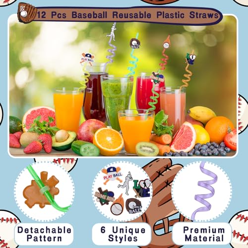 Gifts2U Baseball Party Favors Supplies, 146 Pcs Baseball Themed Goodie Bags Stuffers with Bracelets, Tattoos, Stickers, Mini Ball and Cars Toys, Gifts Bulk for Team Kids Birthday Party