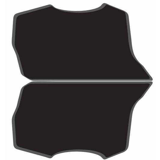 Jstpure for Answer for BMX 3D Number Plate, Side, Black, ASP18SIDE-BK, for Review Plate, for Race Plate, for BMX Side Plates, for BMX Race Plate with Side Plate, for BMX Plates, for BMX Plate Side