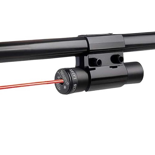 Mini Red Dot Laser Sight Scope with Barrel Clamp Mount for Rifle Shot Gun