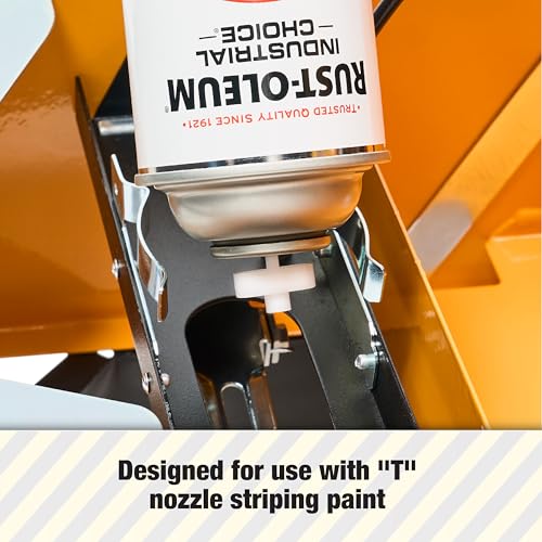 Rust-Oleum 2395000 High-Performance Striping Machine, 9" x 27.5", Yellow