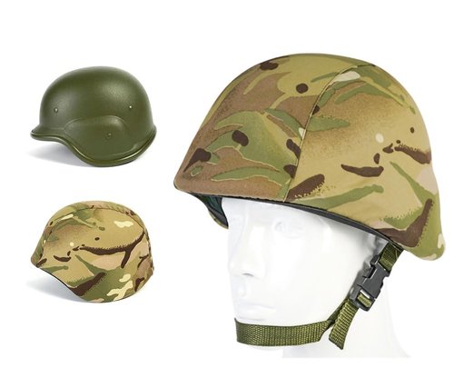 Tactical Paintball Airsoft Helmet, Adjustable M88 Helmet with Helmet Cover Set